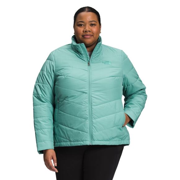 NWT THE NORTH FACE Women’s Tamburello Insulated Jacket – Wasabi Green 1X Plus - Picture 1 of 6